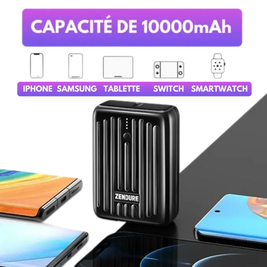 La Meilleure Batterie externe en 2023 : La Zendure SuperMini 10000mah